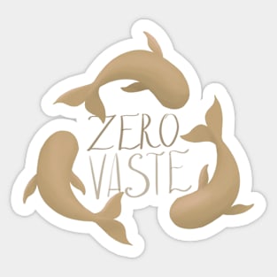 Zero vaste Sticker